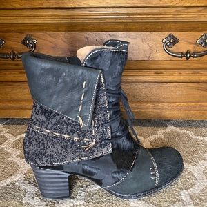 black ankle boot size EU 37 US 6.5